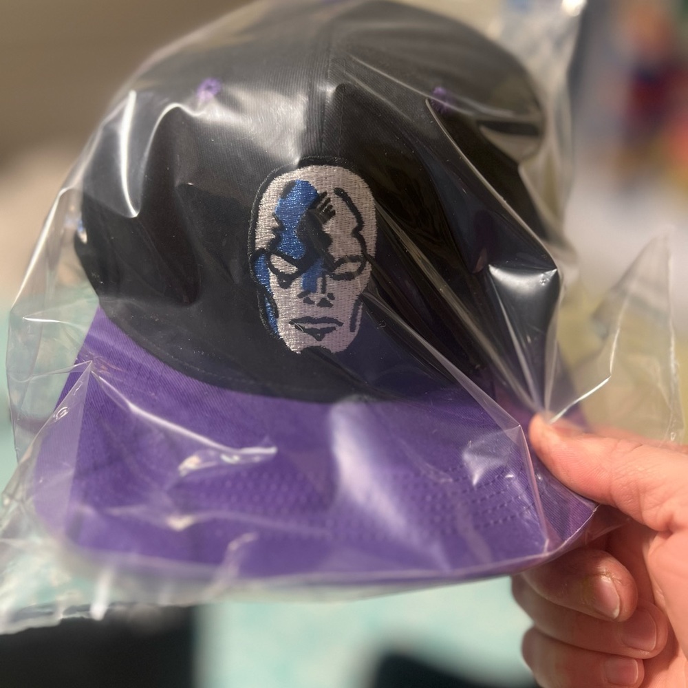 Silver Surfer Snap Back Hat Still Sealed In Bag